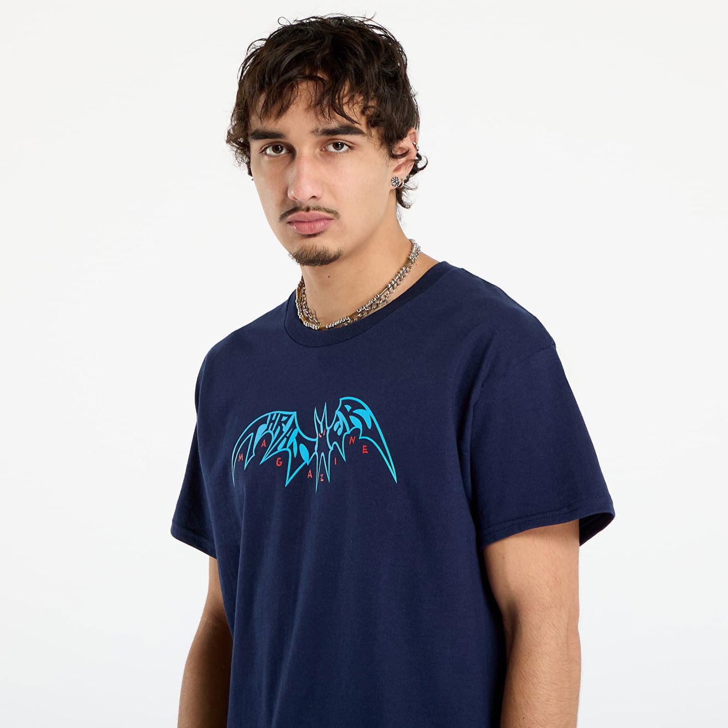T-shirt Thrasher Sky Ray by Neckface T-Shirt Mørkeblå | 145783, 1