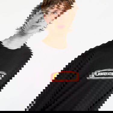 T-shirt Horsefeathers Raceway Long Sleeve T-Shirt Sort | SM1393B, 1