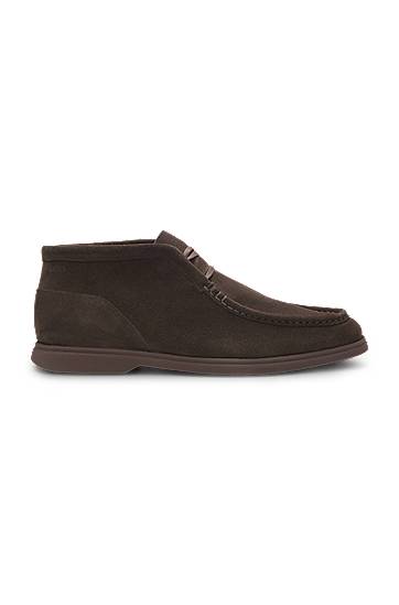 Tøj og tilbehør BOSS Suede Desert Boots with Stitching Brun | 50548119, 1