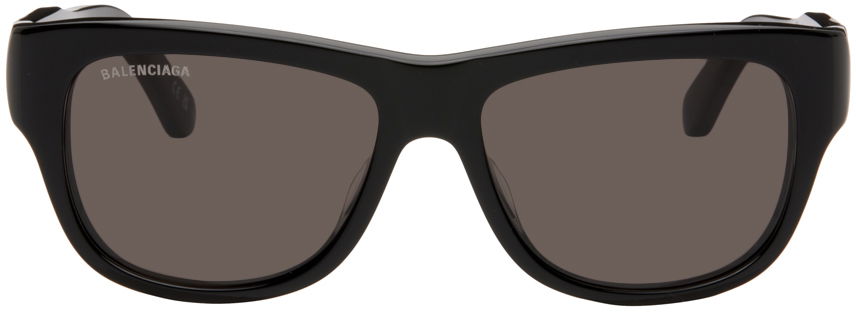 Solbriller Balenciaga Square Sunglasses Sort | BB0211S-001, 0