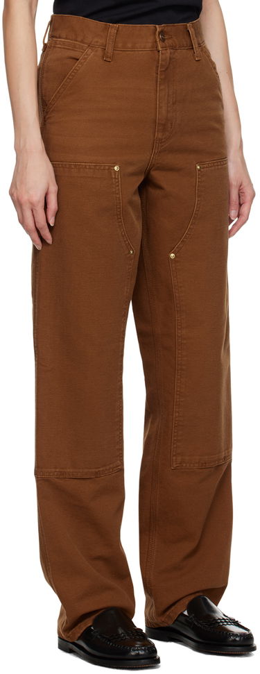 Bukser og jeans Carhartt WIP Double Brun | I031501.1NF3K, 2
