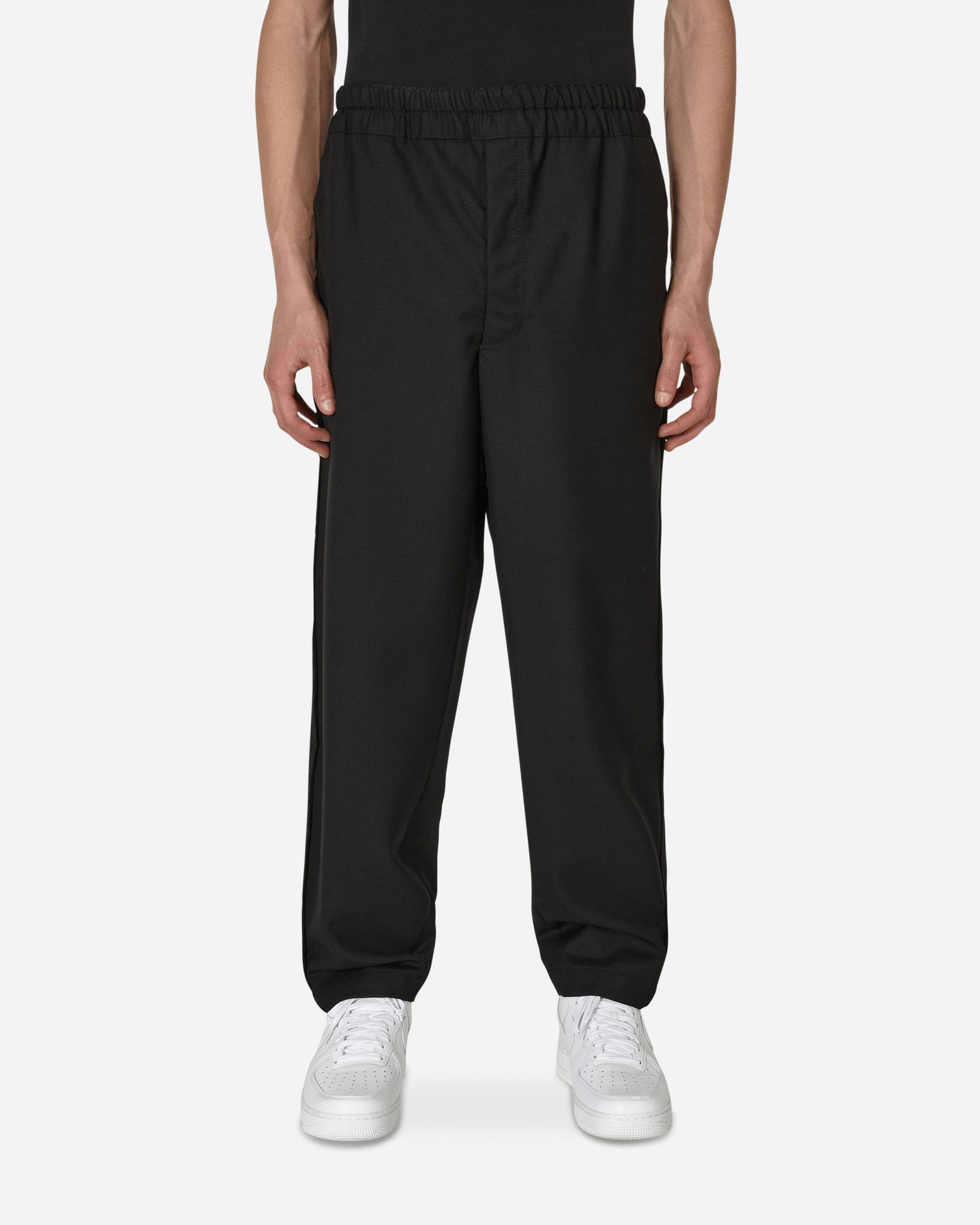 Bukser Comme des Garçons Wool Gabardine Trousers Sort | FJ-P008-W22 1, 0