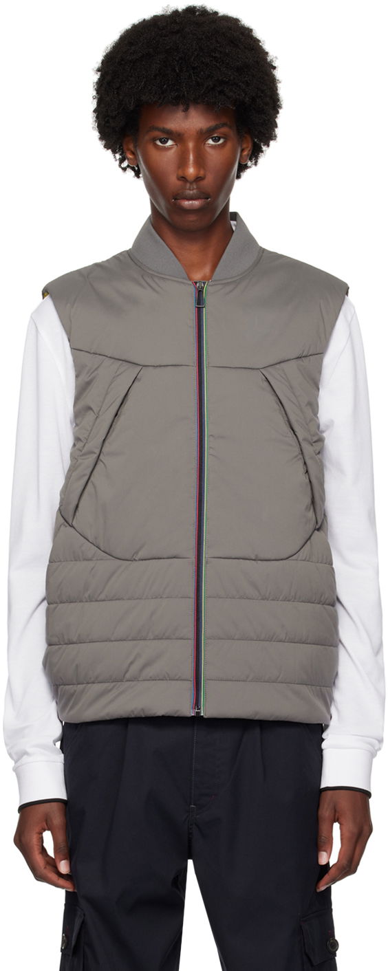 Vest Paul Smith PS Paul Smith Paneled Vest Grå | M2R-036Z-N21409-75, 0