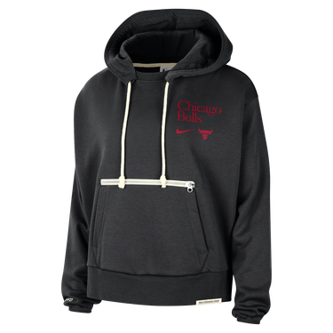 Sweatshirt Nike Dri-FIT NBA Chicago Bulls Standard Issue Hoodie Sort | FD8887-010, 0