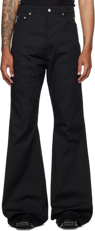 Bukser Rick Owens Rick Owens Concordians Bolan Bootcut Trousers Sort | RU02E1335 TE, 0