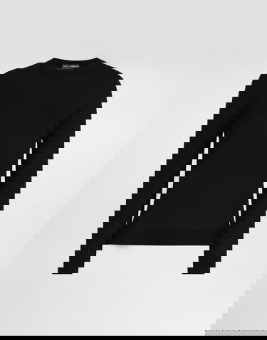 Sweater Dolce & Gabbana Dolce & Gabbana Cashmere Pullover Sort | FXXAGZJBW0PN0000, 0