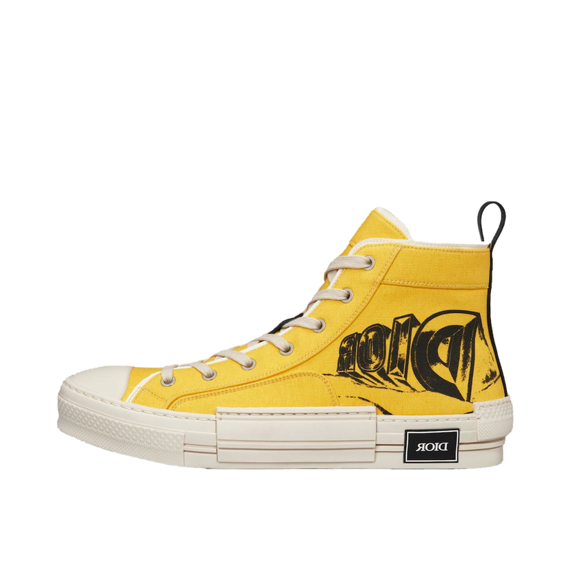 Sneakers og sko Dior B23 High Top Astero Gul | 3SH126ZYE_H210