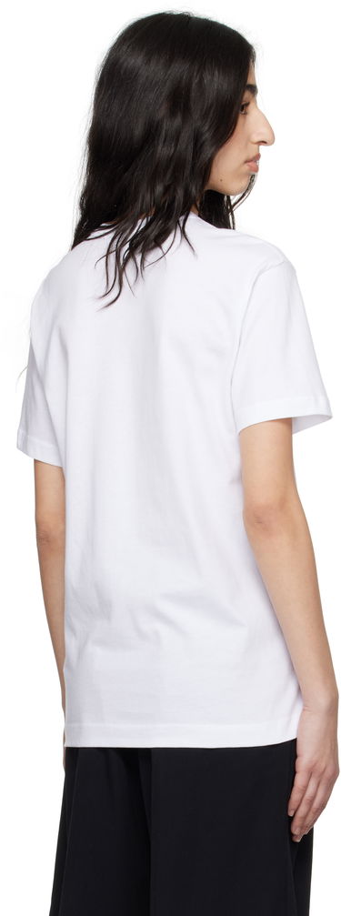 T-shirt Comme des Garçons CDG Shirt Logo Tee Hvid | FO-T026-051, 2