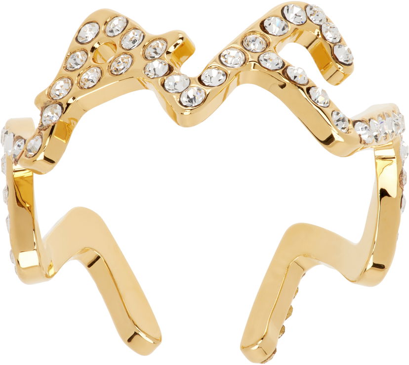 Ring Marni Marni Symbol Crystal Ring Metalisk | ANMV0130N0 P6527