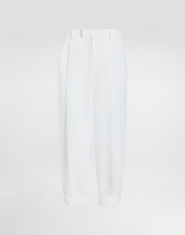 Bukser Dolce & Gabbana Dolce & Gabbana Linen Pants 54 Hvid | GP114TFU4MCW0800, 0
