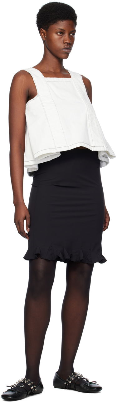 Nederdel We11done We11done Flared Midi Skirt Sort | WD-SK0-24-271-W-BK, 3