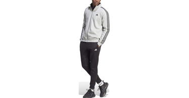 Træningsdragt adidas Performance Souprava adidas Sportswear Basic 3S Fleece Hvid | ia3073, 1