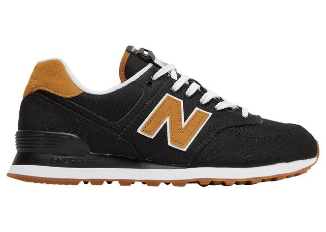 Sneakers og sko New Balance 574 "Black Workwear Canvas" Sort | ML574BK2, 0