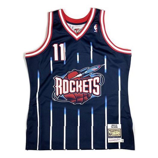 Jersey Mitchell & Ness Mitchell & Ness Houston Rockets Authentic Jersey Blå | AJY4GS18087-HRONAVY02YMI, 0