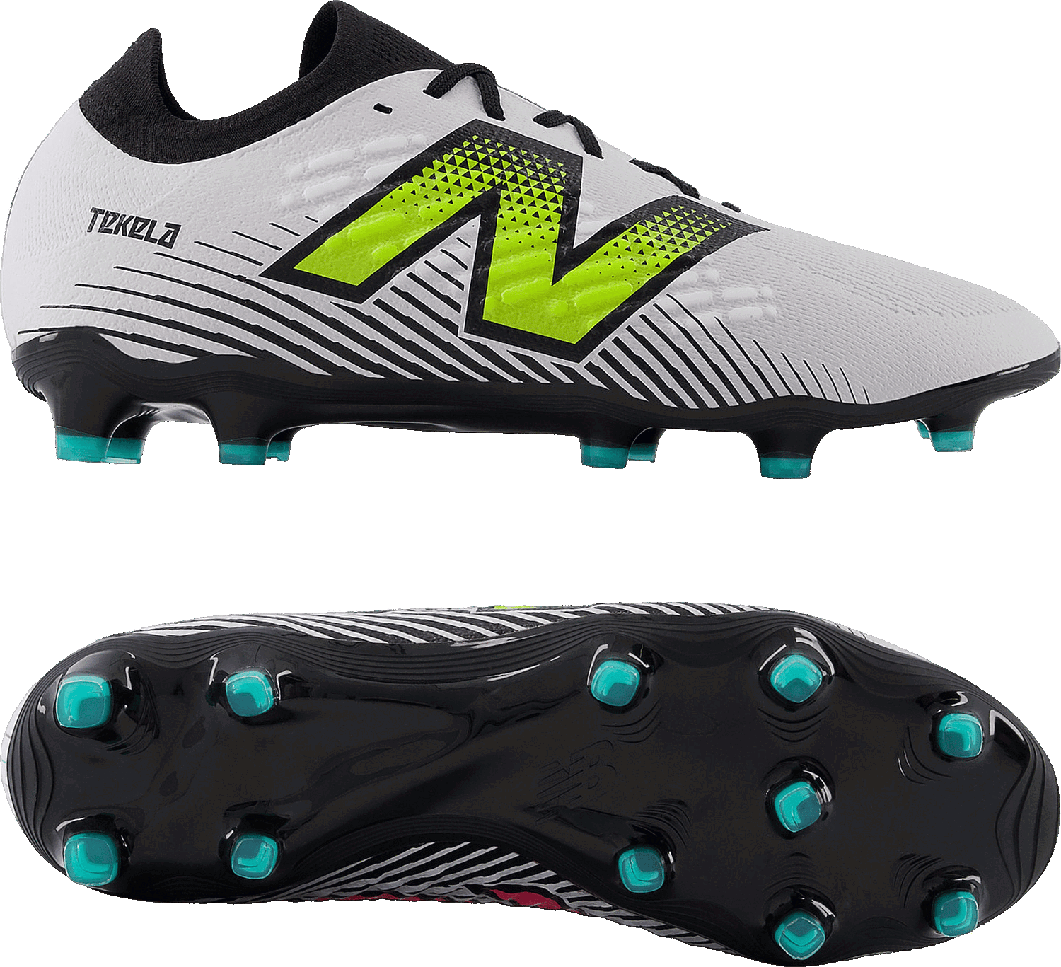 Sneakers og sko New Balance Tekela Magia Low Laced FG v4+ Hvid | st2fl-h45, 1