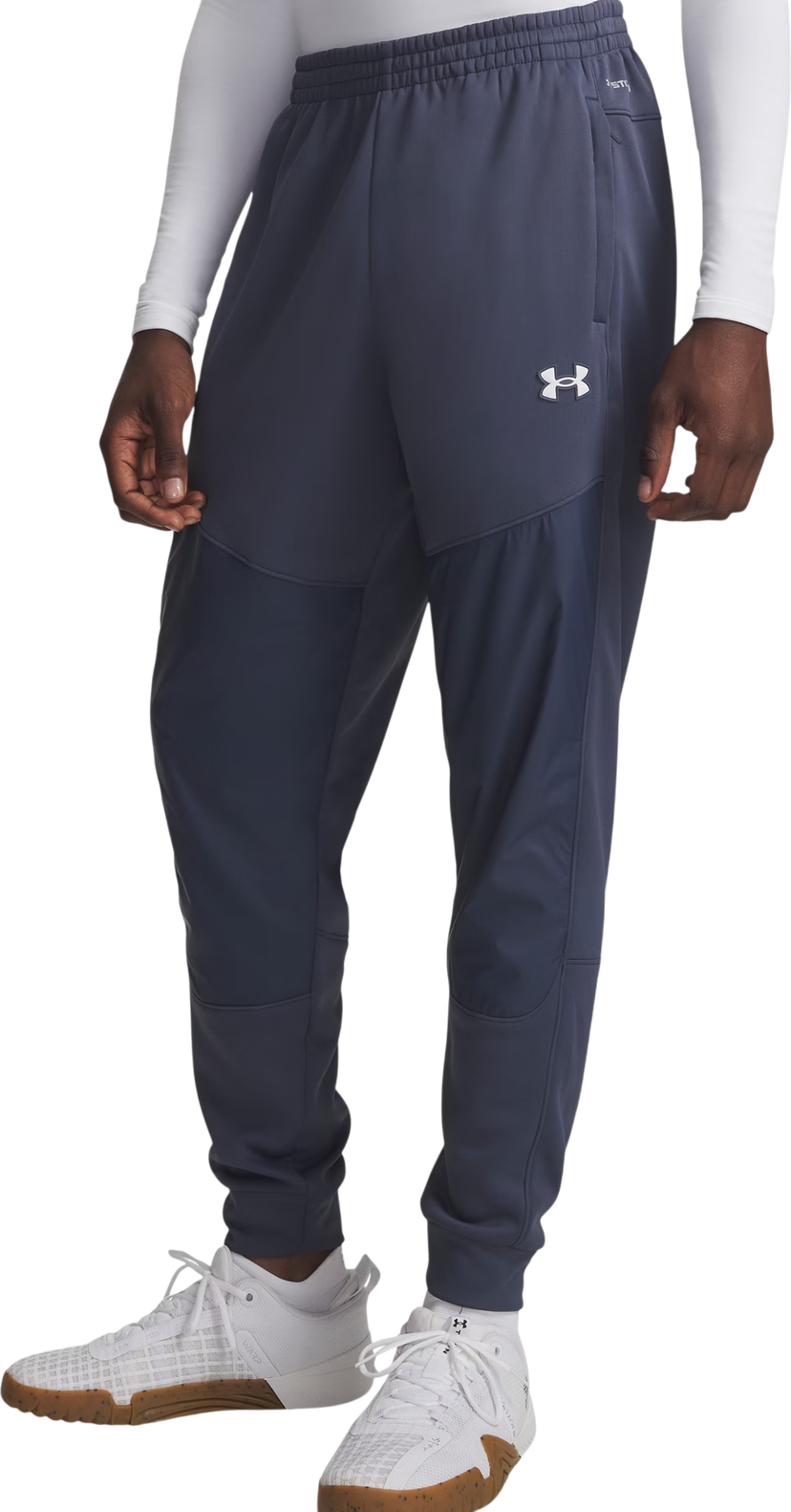 Joggingbukser Under Armour Armour Fleece Pro Utility Pant Mørkeblå | 6005695-044