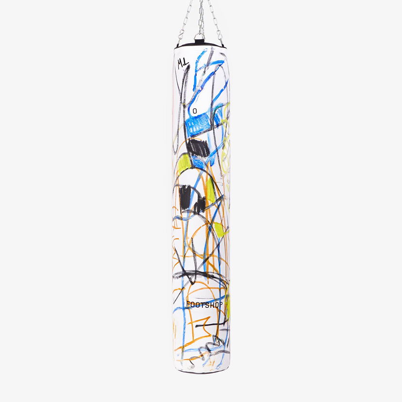 Tøj og tilbehør Footshop FTSHP 11th anniversary x Martin Lukáč Thai Boxing Punching Bag White/ Multicolor Flerfarvet | FTSHP_232