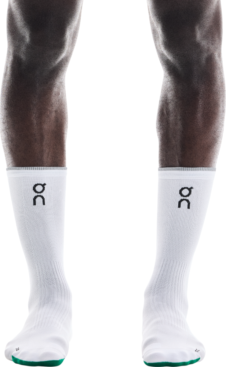 Sokker On Running On Running Elite Run High Socks Hvid | 2uf10010924, 1