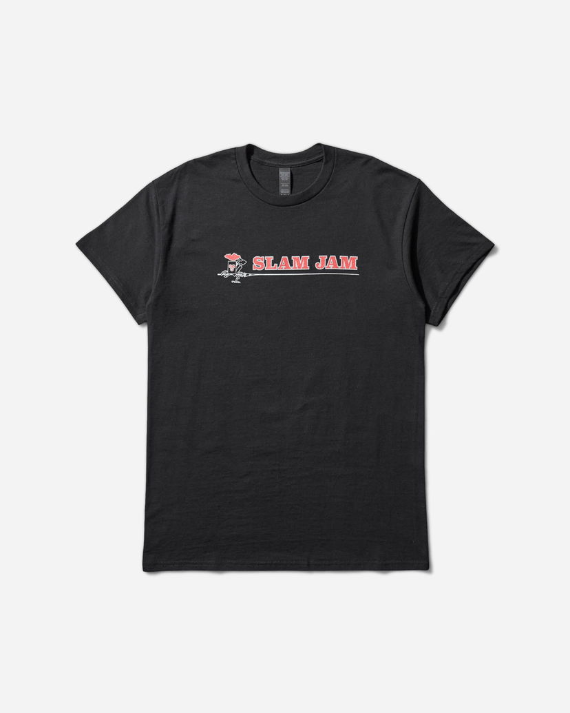 T-shirt Slam Jam Slam Jam T-Shirt Sort | SJPANINITEE BLK