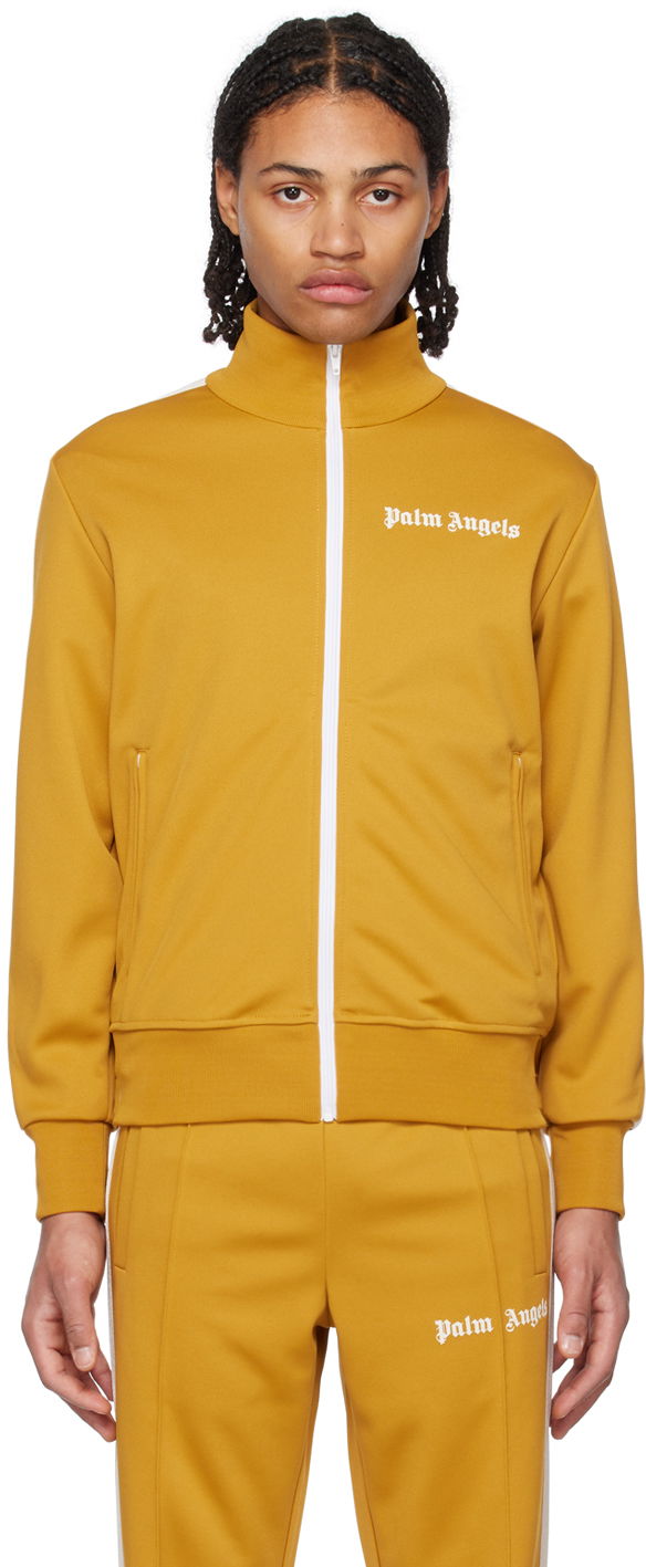 Træningsdragt Palm Angels Palm Angels Classic Track Jacket Gul | PMBD001C99FAB0046201