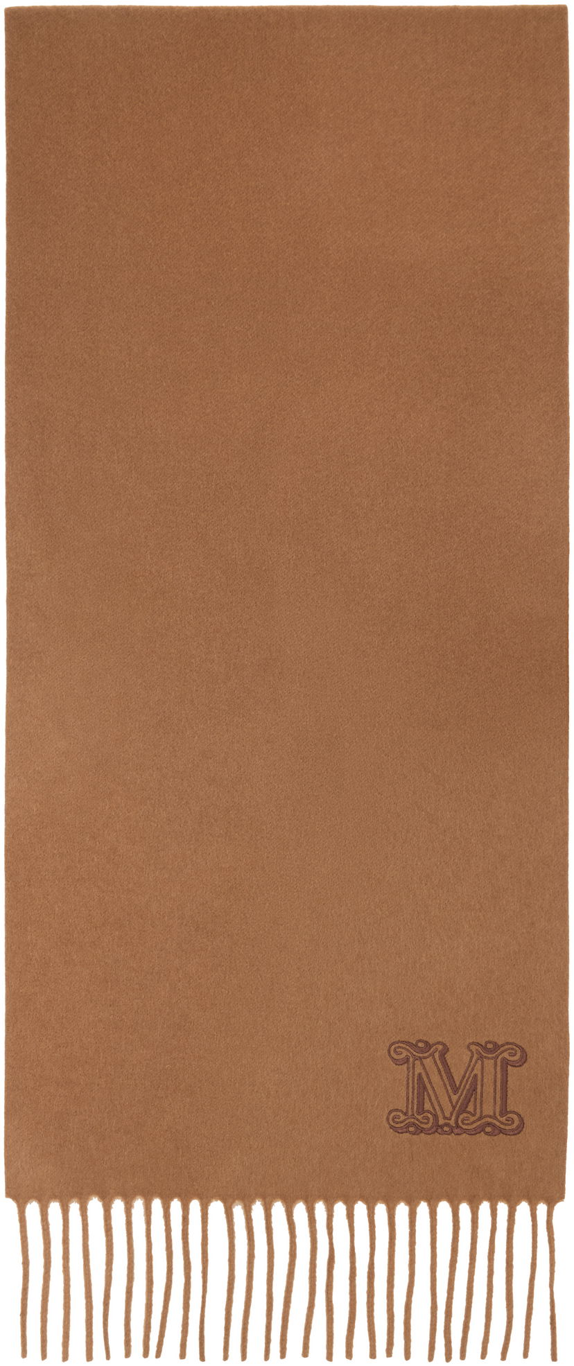 Tørklæde Max Mara Dalia Scarf Brun | 2524546312600