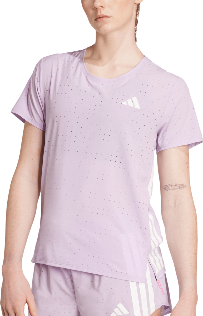 T-shirt adidas Originals Perforated Performance T-Shirt Adizero Lilla | jv7173