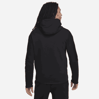 Sweatshirt Nike Tech Fleece Graphic Hoodie Sort | dx0577-010, 3