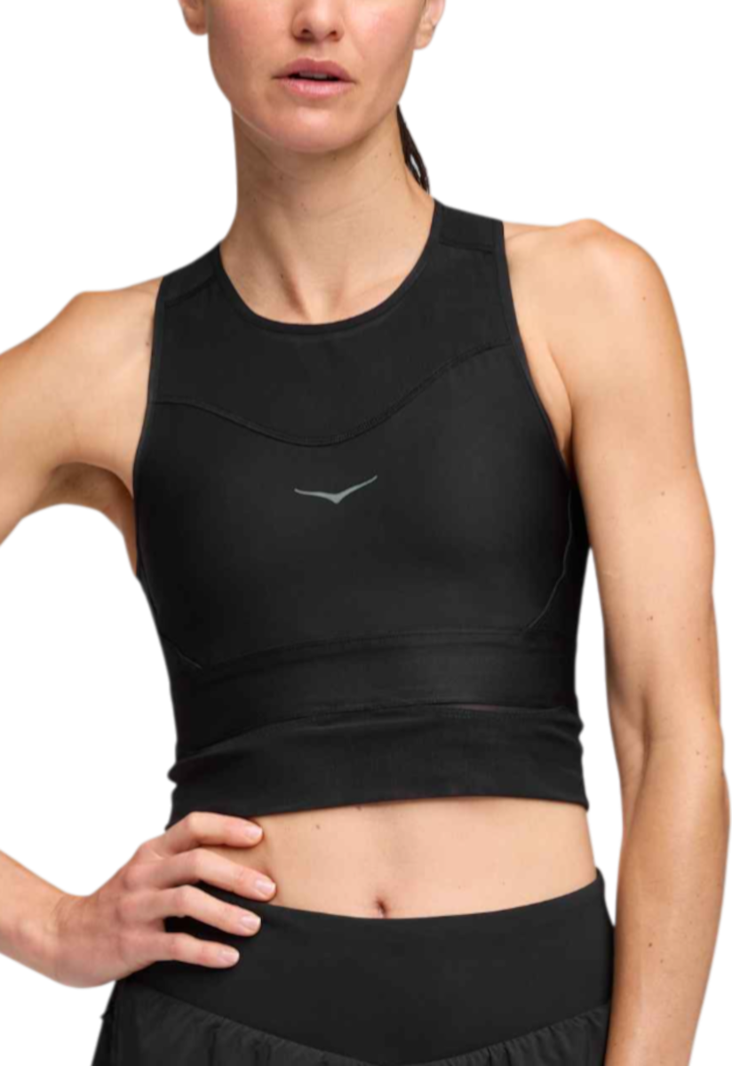 Bh Hoka One One Hoka Race Day Crop Top Sort | 1166630-bblc, 0