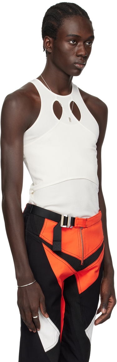 Tanktop Dion Lee Mobius Loop Tank Top Hvid | C7243PS24, 1