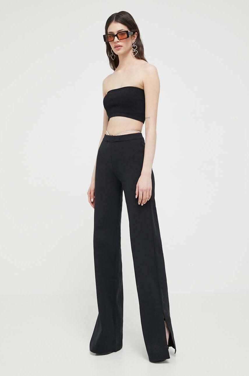 Bukser GCDS GCDS Trousers Sort | SS23W390803, 0