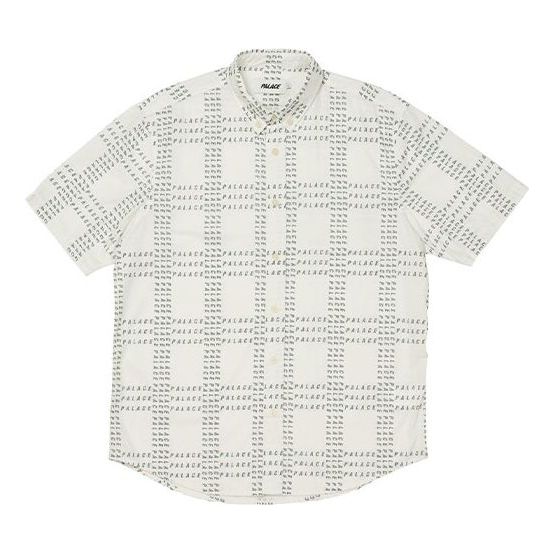Skjorte Palace Palace Multi Print Shirt Hvid | P21SHT012