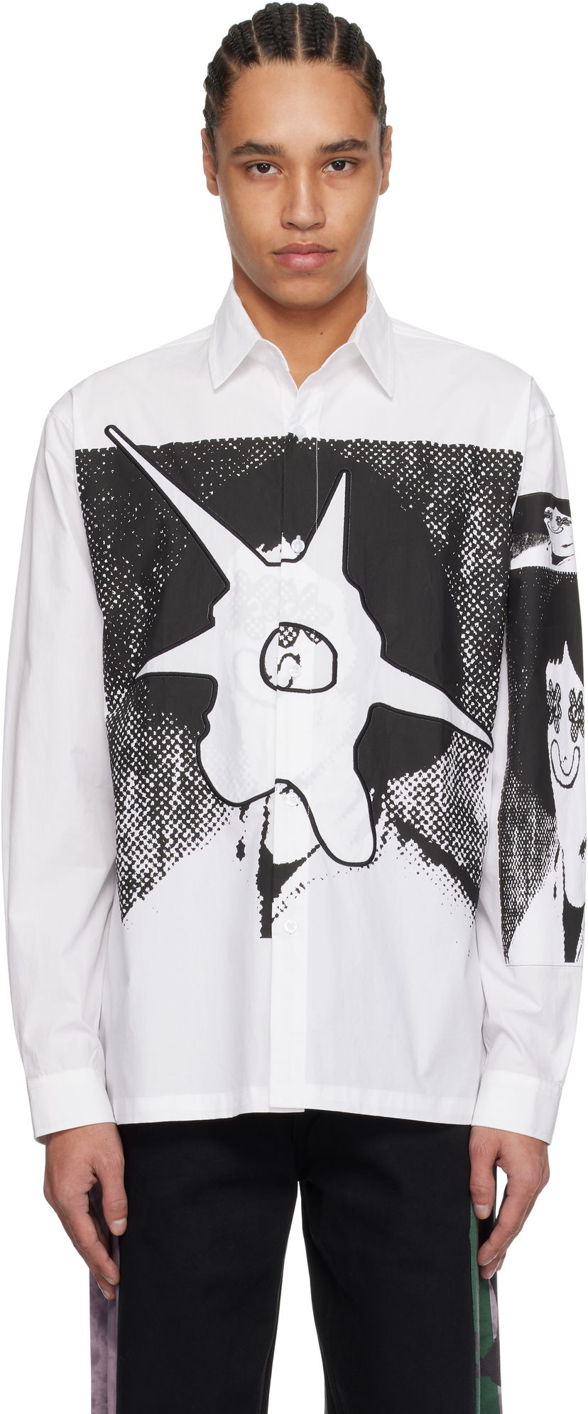 Skjorte Perks And Mini Perks and Mini Copernicus Long Sleeve Shirt Hvid | 3838