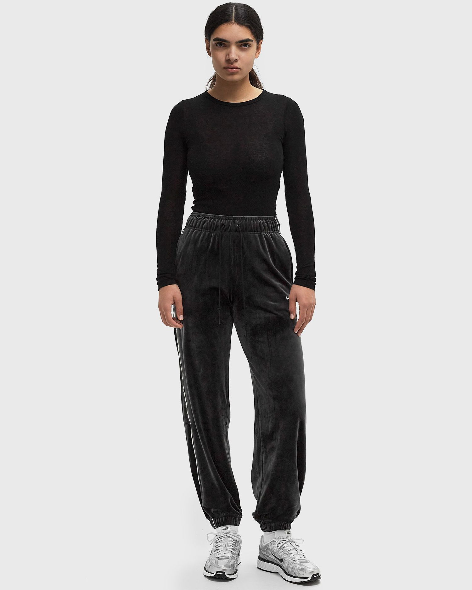 Sweater Samsoe Samsoe Samsøe & Samsøe Sadou Long Sleeve T-Shirt, Size L Sort | F10000014-BLACK, 1
