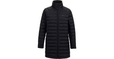 Puffer jakke Under Armour Under Armour Insulate Long Jacket Sort | 1364910-001, 1