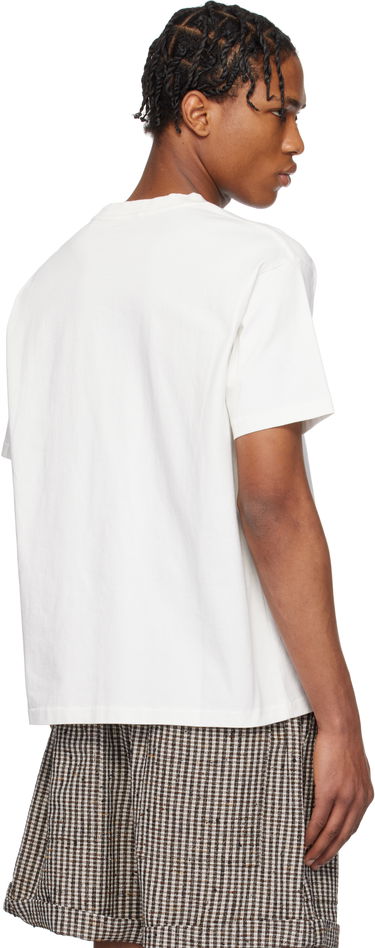 T-shirt Bode Bode Rebus Graphic T-Shirt Hvid | MRS25CS001, 2