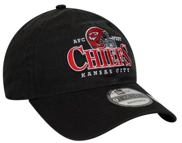 Kasket New Era Kansas City Chiefs Helmet 9TWENTY Adjustable Cap Sort | 60667634, 4