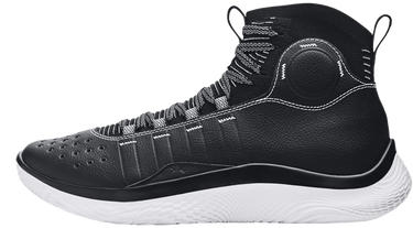Sneakers og sko Under Armour Unisex Curry 4 FloTro Basketballschuhe Schwarz / Halo Grau / Weiß 44.5 Sort | 3024861-001, 3