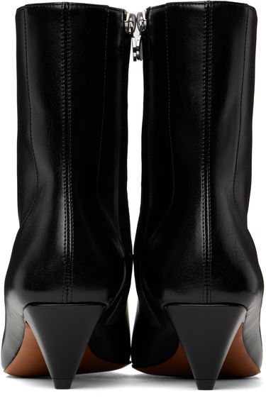 Skopleje Stella McCartney Stella McCartney Stella Spur Kitten Heel Boots Sort | 810562W0U70, 1