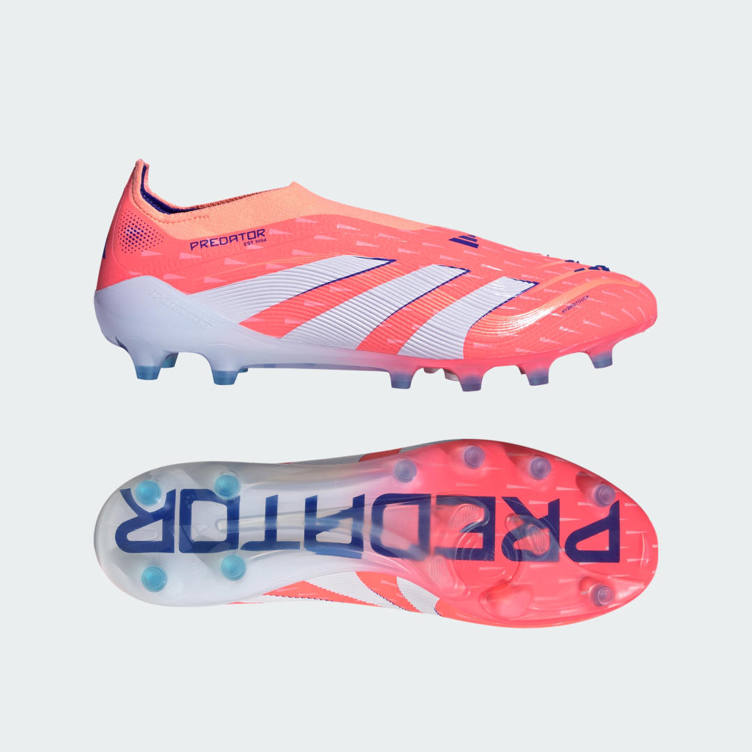 Sneakers og sko adidas Performance Predator Elite Laceless Artificial Grass Football Boots Lyserød | JH8875, 0