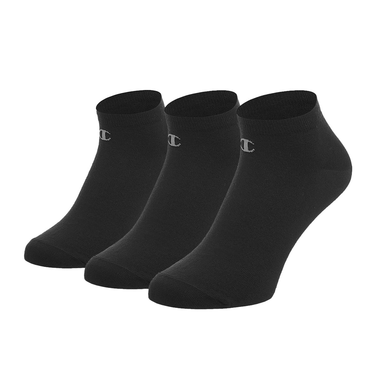Sokker Champion Sneaker Socks 3-Pack Sort | CHE241U305-01, 0