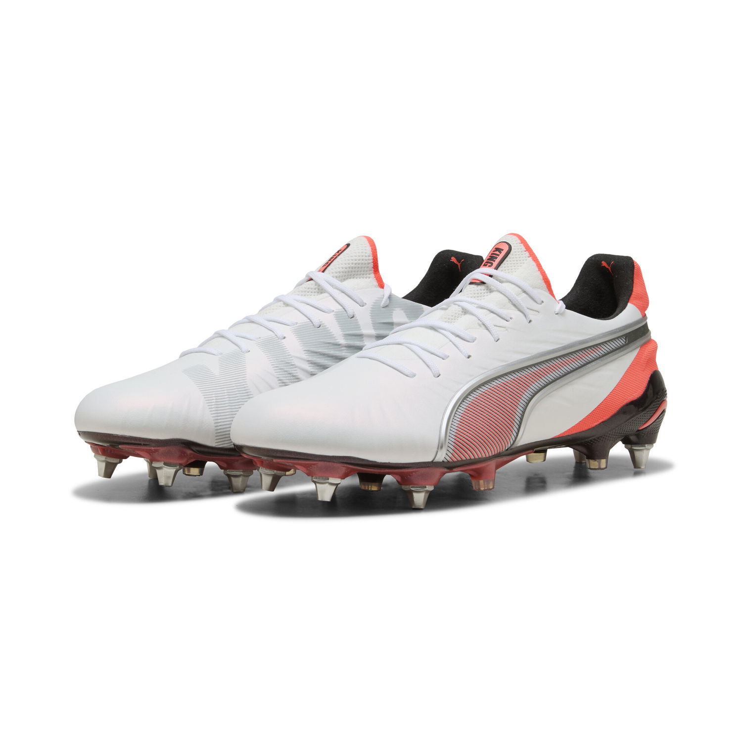 Sneakers og sko Puma KING ULTIMATE FG/AG Hvid | 108817_01, 1