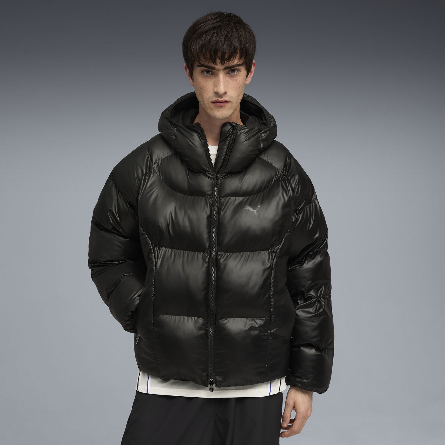 Puffer jakke Puma PUMATECH Padded Jacket Sort | 632162_01, 0