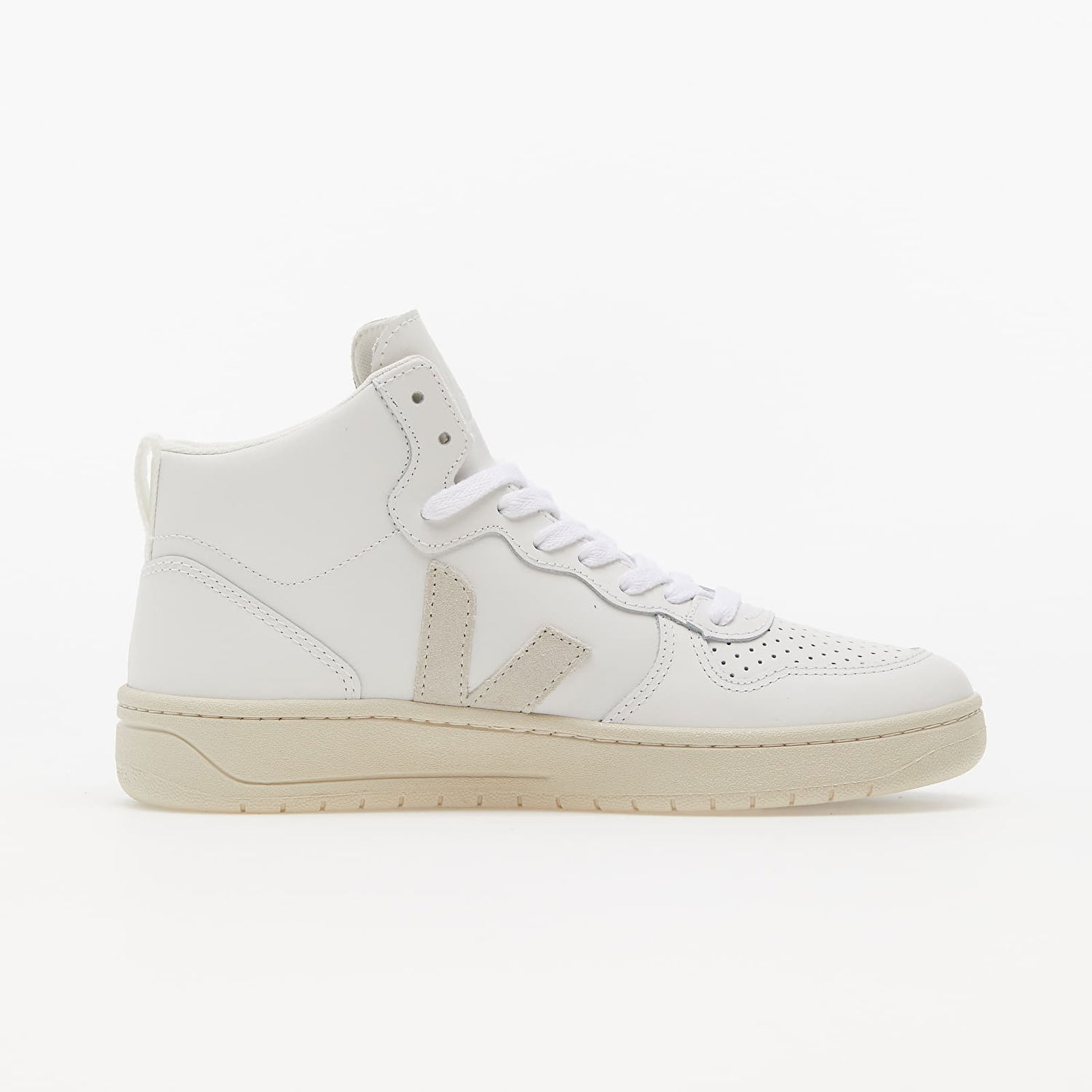 Sneakers og sko Veja V-15 Leather W Hvid | VQ021270A, 1