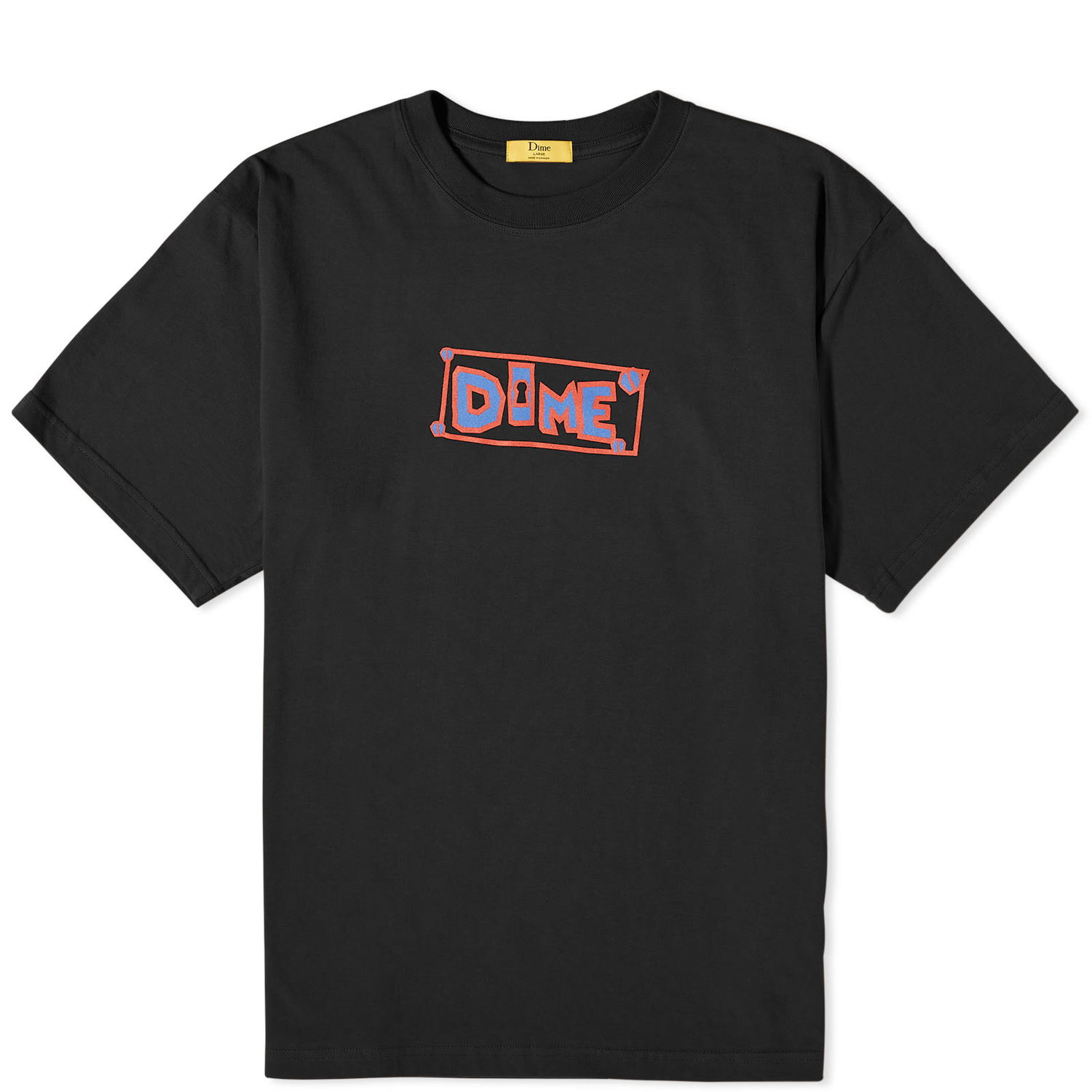 T-shirt Dime Key T-Shirt Sort | DIME23D1F26-BLK, 0
