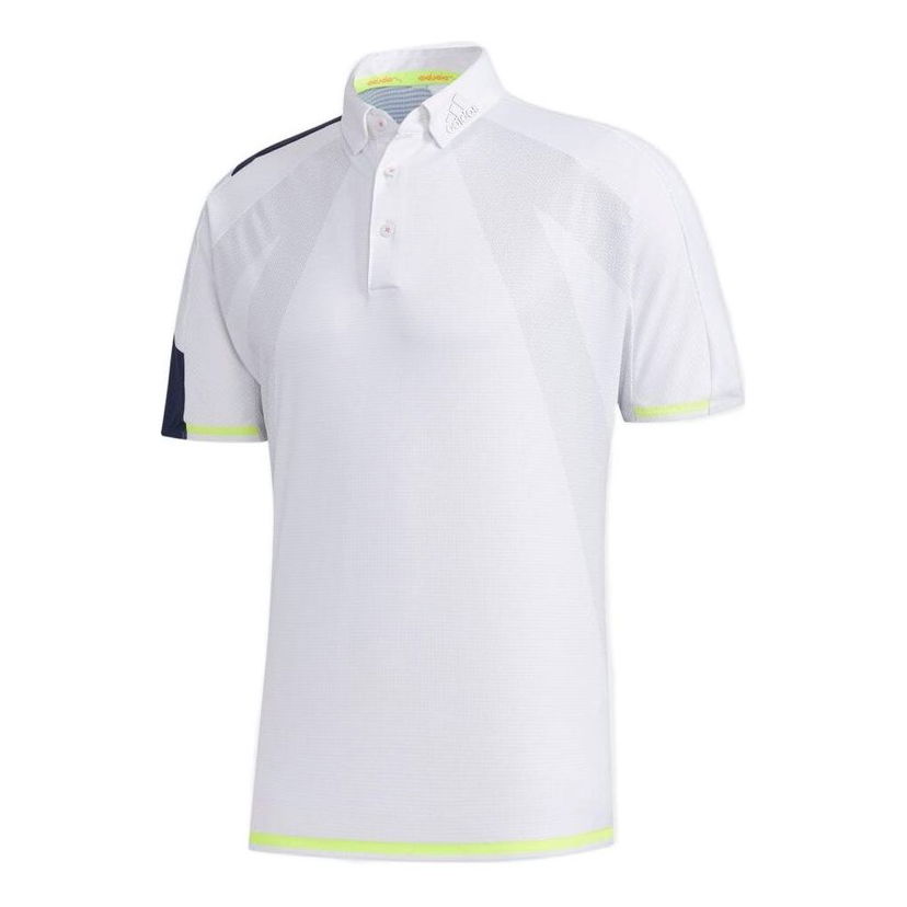 Polo skjorte adidas Originals Men's Golf Polo Shirt Hvid | FJ3803