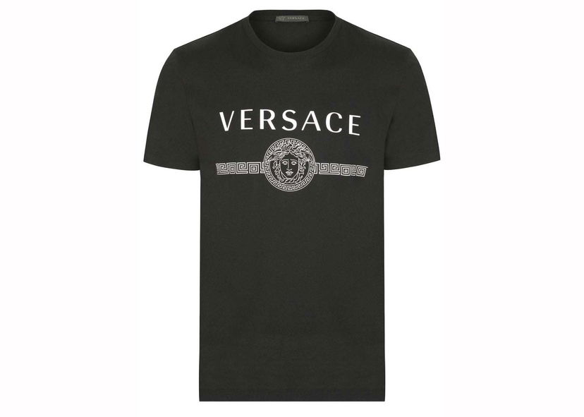 T-shirt Versace Medusa Logo T-Shirt Black Sort | 1012415-1A05920-2B020