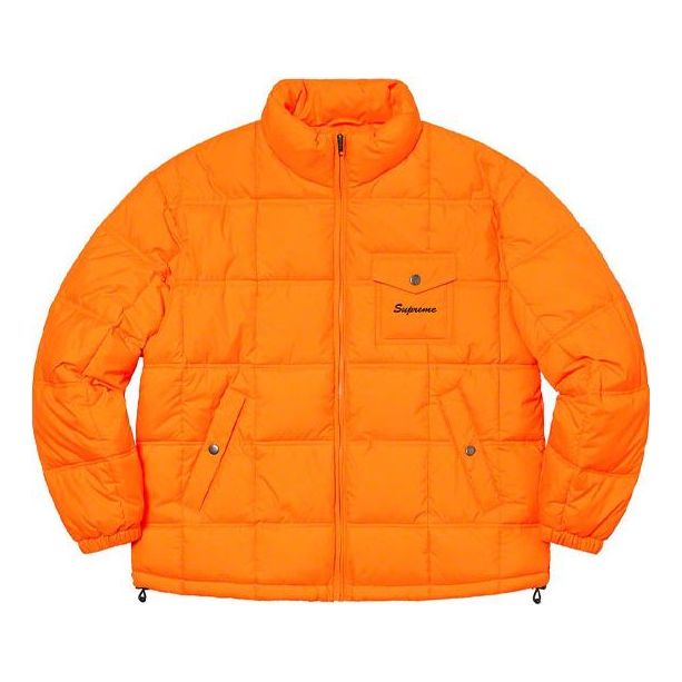 Puffer jakke Supreme Iggy Pop Puffy Jacket Orange | SUP-SS21-507