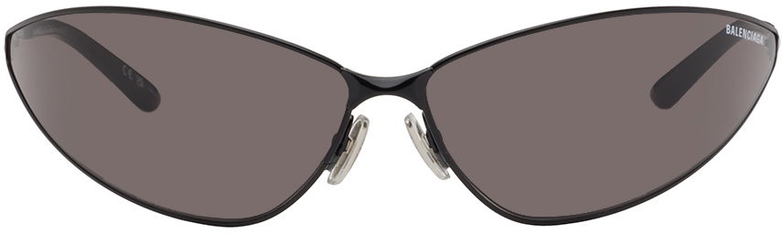 Solbriller Balenciaga Razor Cat Sunglasses Sort | BB0315S, 0