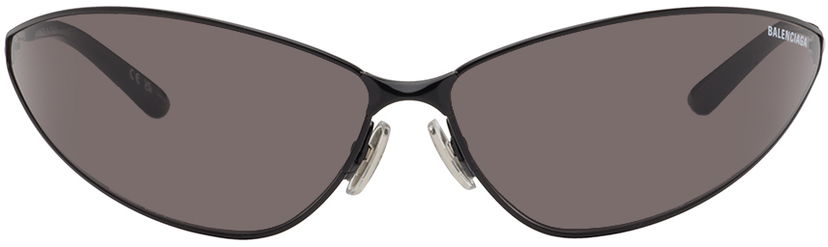 Solbriller Balenciaga Razor Cat Sunglasses Sort | BB0315S