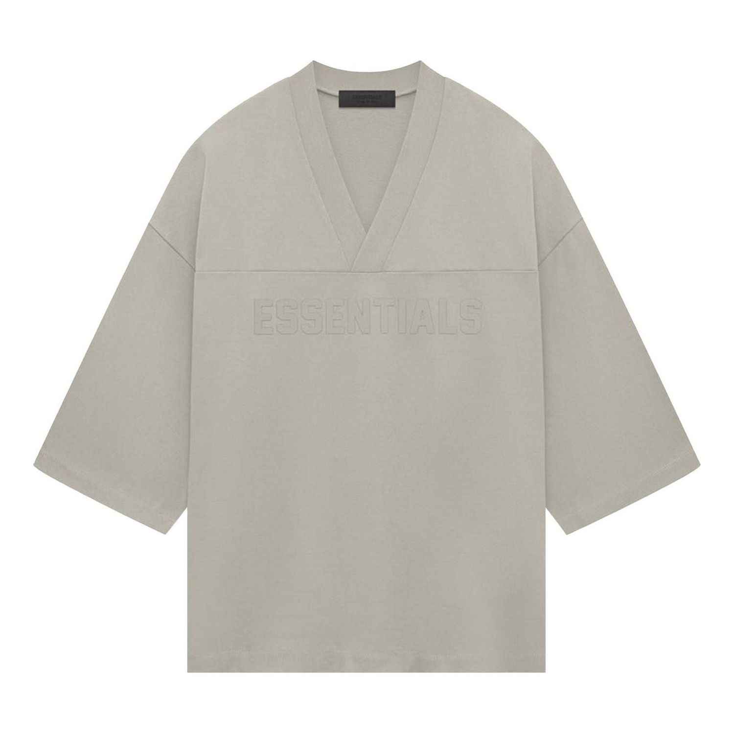 T-shirt Fear of God Essentials Heavy Jersey Football T-Shirt Beige | 125SP244105F, 0